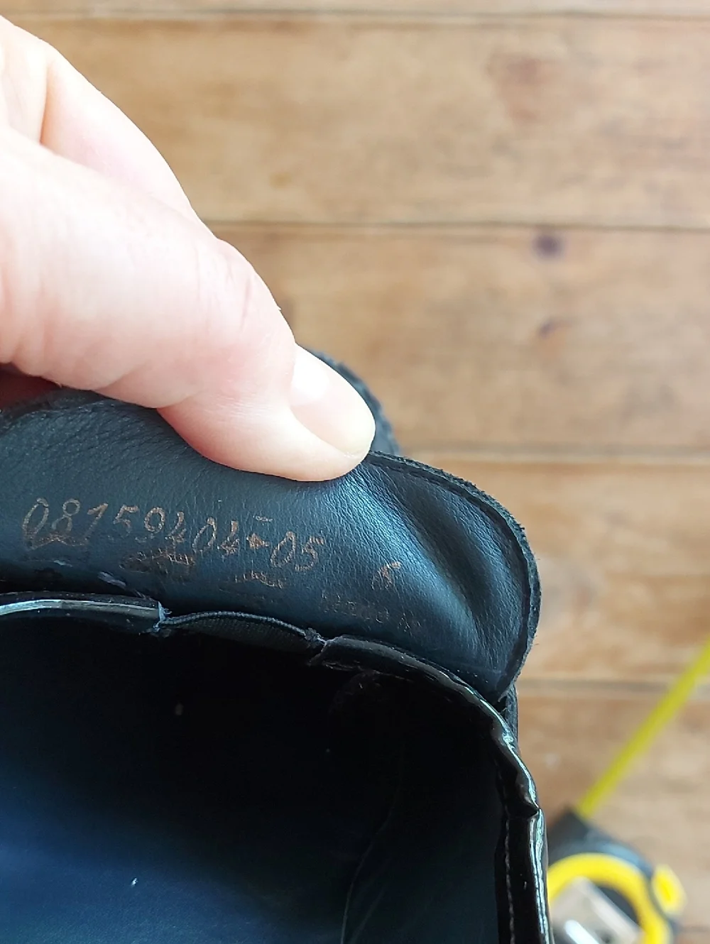 Vibram Black Patent Leather Slip-On Loafers